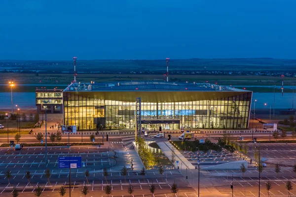 Saratov, Rusko-20. srpna 2019: Gagarin mezinárodní letiště — Stock fotografie