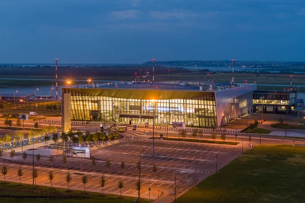 Saratów, Rosja-20 sierpnia 2019: Gagarin International Airport — Zdjęcie stockowe