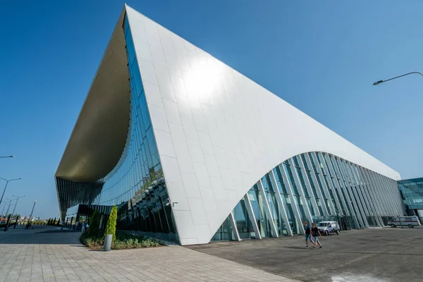 Saratov, Rússia - 20 de agosto de 2019: Aeroporto Internacional de Gagarin — Fotografia de Stock