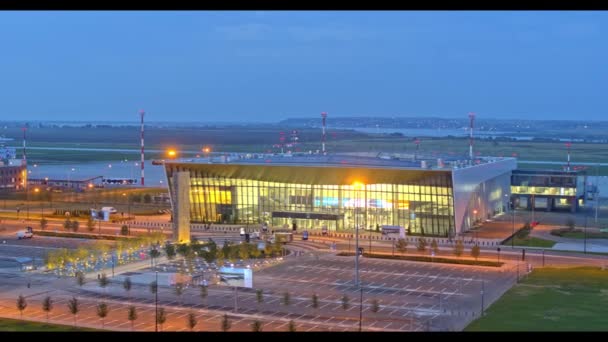 俄罗斯萨拉托夫 - 2019年8月20日：加加林国际机场 — 图库视频影像