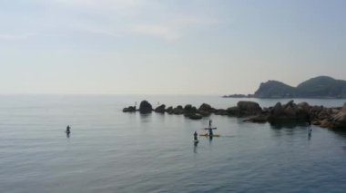 Deniz koyunda Sup-serfers, Rusya