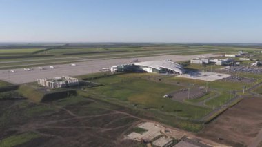 Rostov-on-Don, Rusya - Mayıs 2018: Platov Uluslararası Havaalanı