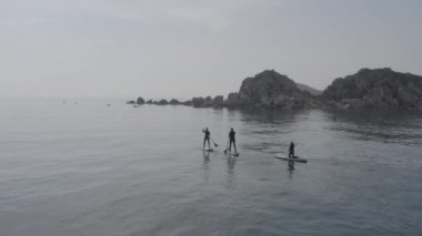 Deniz koyunda Sup-serfers, Rusya