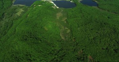 Yukarıdan ve deniz den orman, Nakhodka, Rusya
