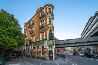Londra, Uk - Ekim 2019: The Blackfriar, 174 Queen Victoria Caddesi