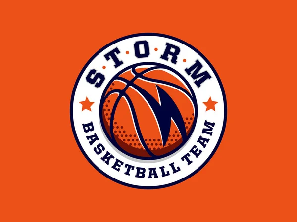 Modern profesyonel basketbol logo spor takım için.