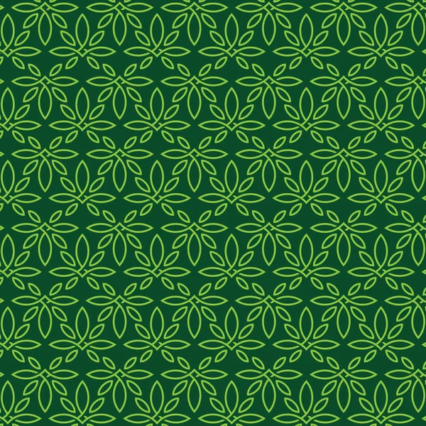 Ornamento patrón profesional moderno en el tema del cannabis — Vector de stock