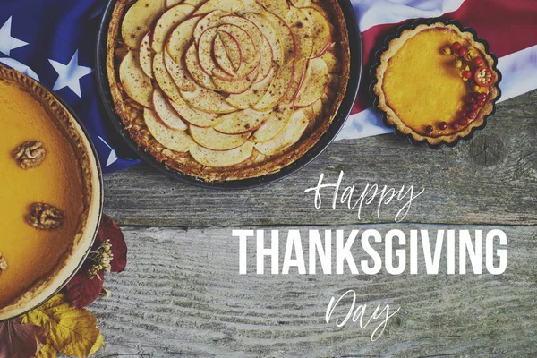 Fond Automne Tarte Citrouille Maison Pour Thanksgiving Ready — Photo