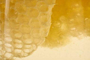 Parlak Petek dokusu yakın çekim