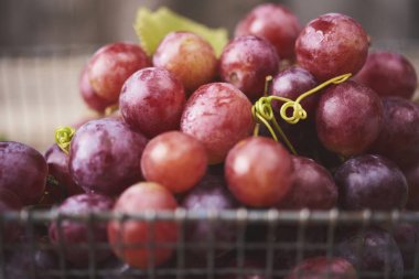 taze olgun çiğ lezzetli üzüm