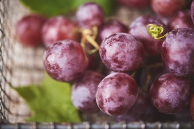 taze olgun çiğ lezzetli üzüm