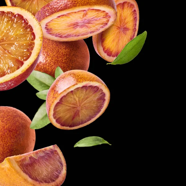Fresh ripe blood orange — Stock Photo, Image