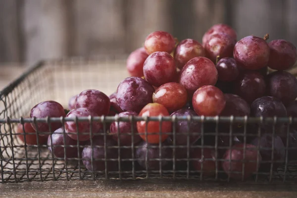 Friss érett nyers, ízletes szőlő — Stock Fotó