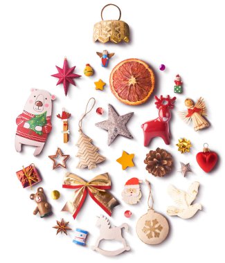 Noel tatili anlayışı. Yüksek çözünürlüklü görüntü