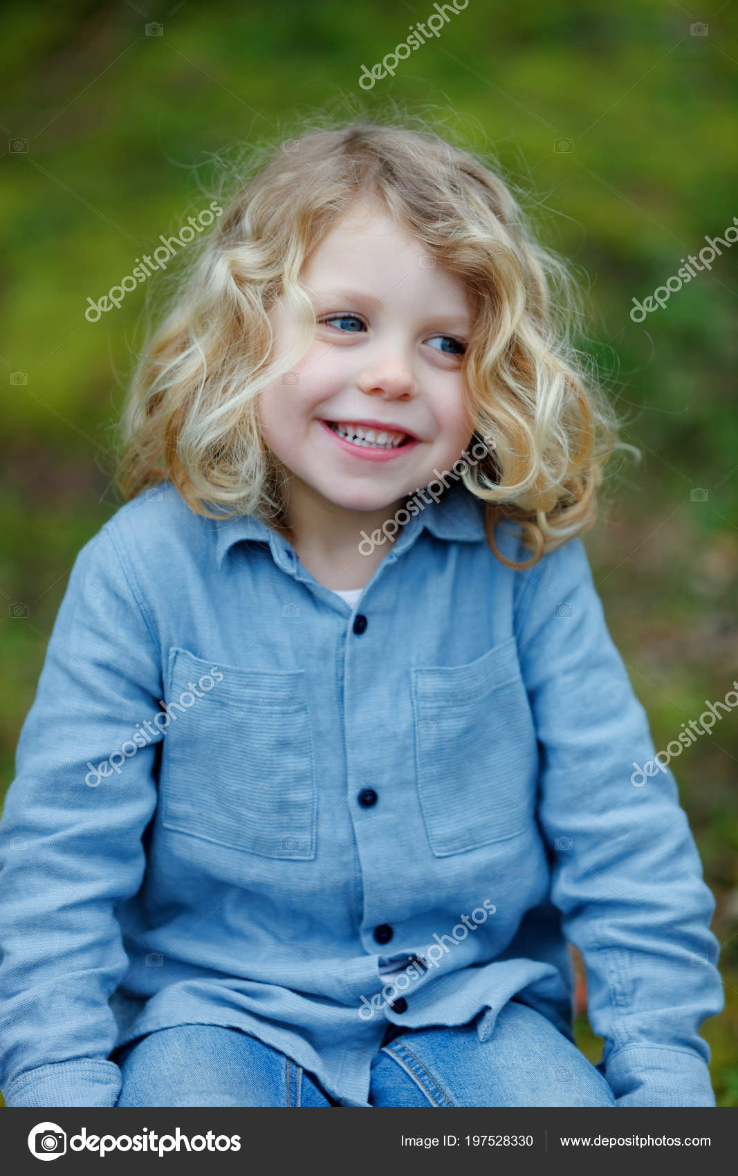 Happy Little Boy Long Blond Hair Enjoying Nature Stock Photo by ©Gelpi 197528330 Happy Little Boy Long Blond Hair Enjoying Nature Stock Photo by ©Gelpi 197528330