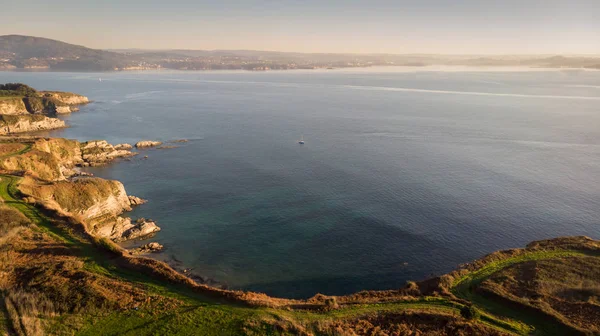Niesamowity Widok Hiszpańskim Wybrzeżu Północnej — Zdjęcie stockowe