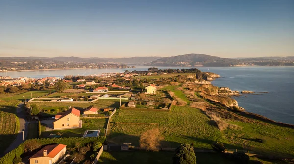 Incrível Vista Aérea Norte Costa Espanhola — Fotografia de Stock