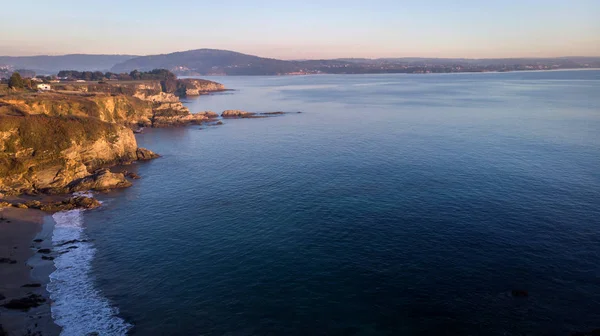 Increíble Vista Aérea Costa Norte España —  Fotos de Stock