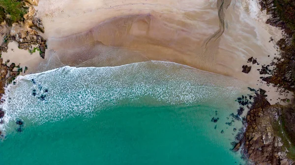 Prachtig Uitzicht Vanuit Lucht Zeekust — Stockfoto