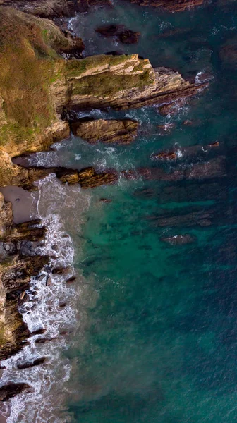 Deniz Kıyısının Güzel Hava Manzarası — Stok fotoğraf
