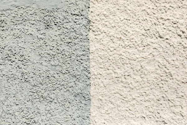 Pared exterior con dos tipos de pintura — Foto de Stock