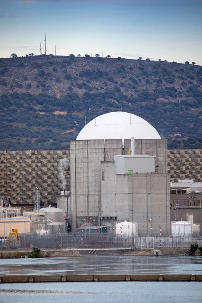 Nuclear power plant in the center of Spain — Stock Photo, Image