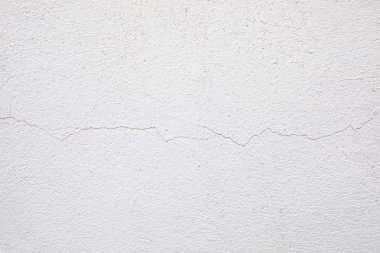 Beyaz bir duvar çatlamak 