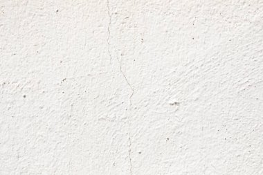 Beyaz bir duvar çatlamak 