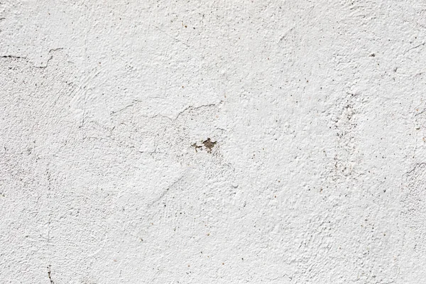 Grieta en una pared blanca — Foto de Stock