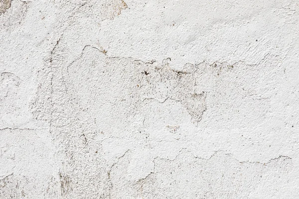 Grieta en una pared blanca — Foto de Stock