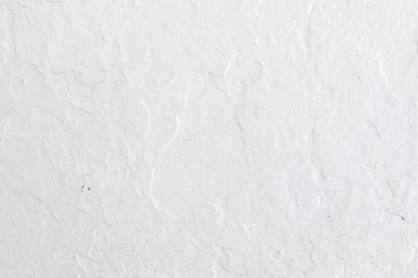 Barst Een Witte Muur Met Cement Baksteen Oppervlak — Stockfoto
