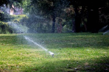 Çim Su Sprinkler Püskürtme Su Over