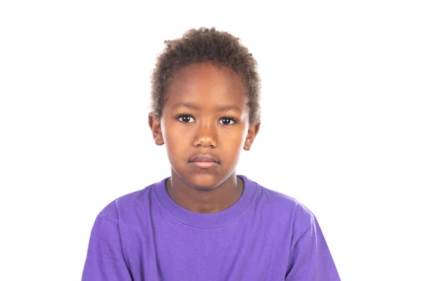 Menino afro-americano bonito — Fotografia de Stock