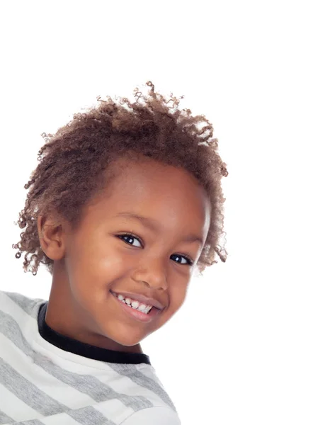 Vackert afro-amerikanskt barn — Stockfoto