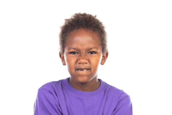 Нудно Африканський дитини — стокове фото