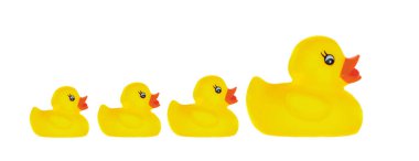 Komik sarı kauçuk banyo oyuncakları 