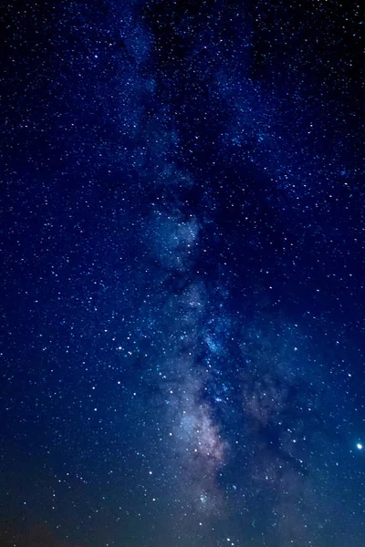 西班牙的夏季银河 — 图库照片