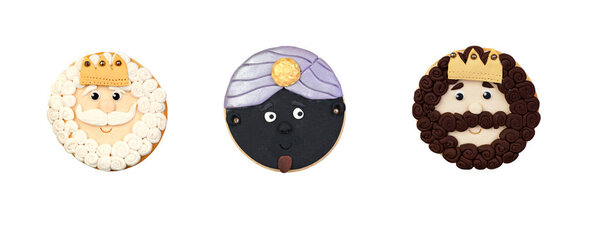 Три мудреца, печенье на Рождество
