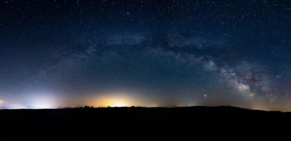 Fantastická Hvězdná Obloha Mléčná Dráha — Stock fotografie