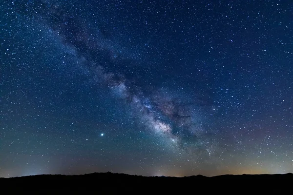 Fantastisk Stjärnhimmel Och Mjölkaktigt Sätt — Stockfoto