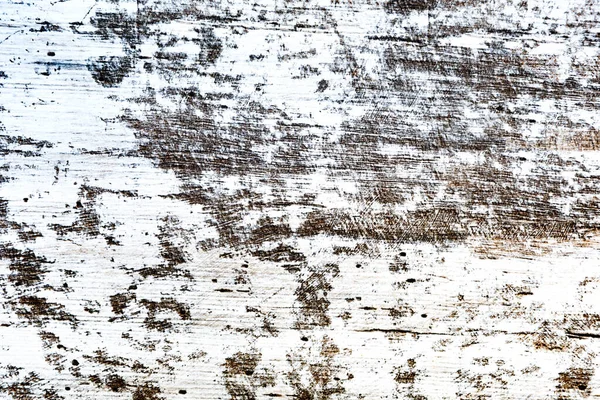 背景として使用する白い絵と風化した木材 — ストック写真