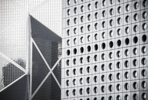 office buildings, geometry shapes in architecture