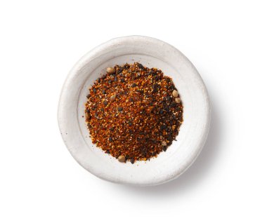 Shichimi biber. Yedi baharat karışımı