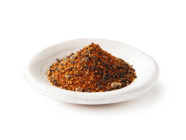 Shichimi biber. Yedi baharat karışımı