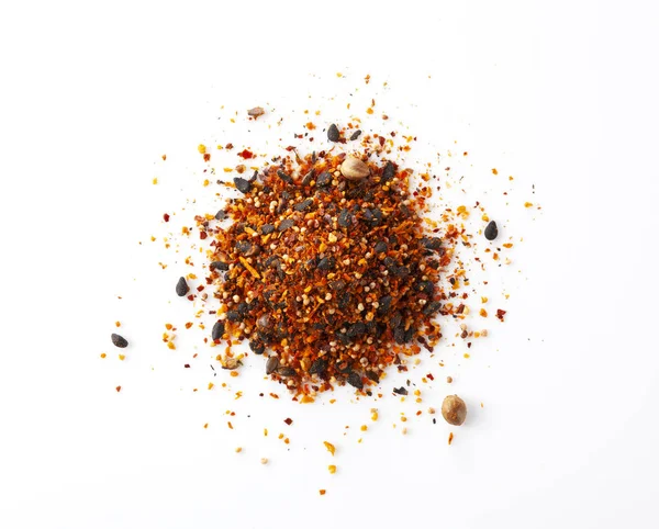 Shichimi Biber Yedi Baharat Karışımı — Stok fotoğraf