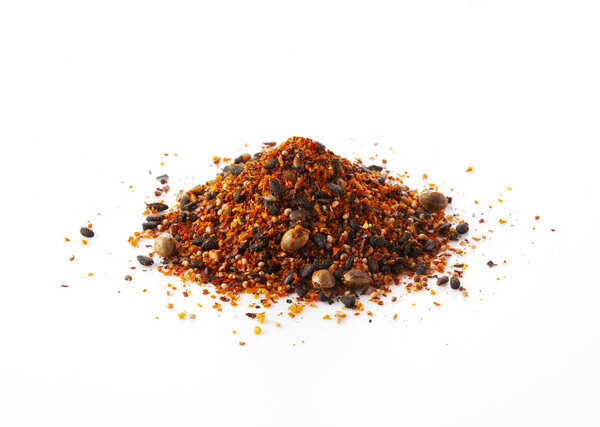 Shichimi pepper.Blend of seven spices