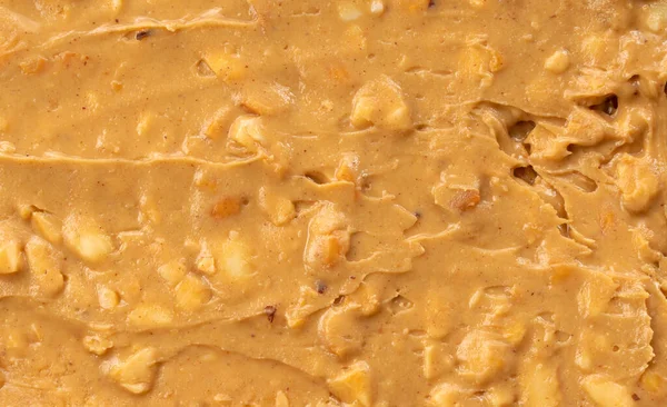 Top View Peanut Butter Full Screen — Stock Photo, Image