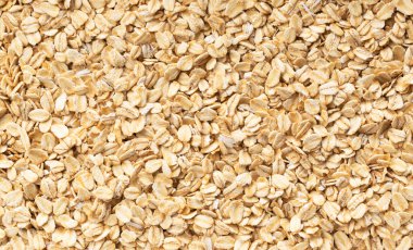 Yulaf ezmesinin üst görüntüsü tüm ekrana yayılmış.