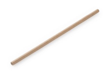 Kağıt pipetler beyaz arkaplanda