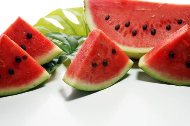 karpuz masada. sulu yaz meyve dilimleri